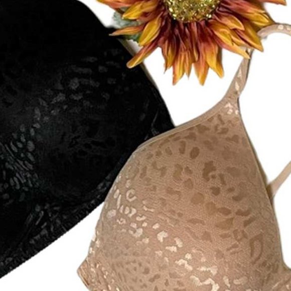 SzXL 2 Rhonda Shear Jacquard Molded Cup Bras - Picture 8 of 8